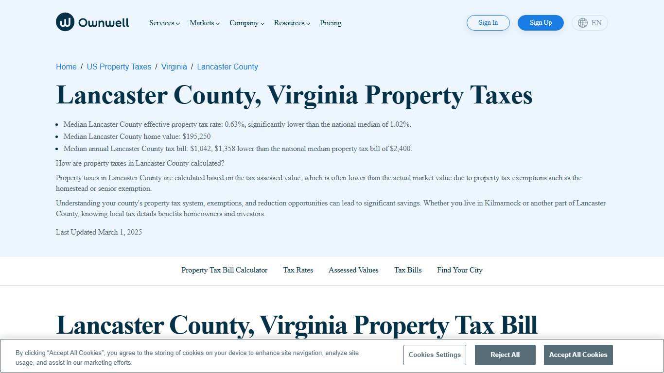 Lancaster County, Virginia Property Taxes - Ownwell