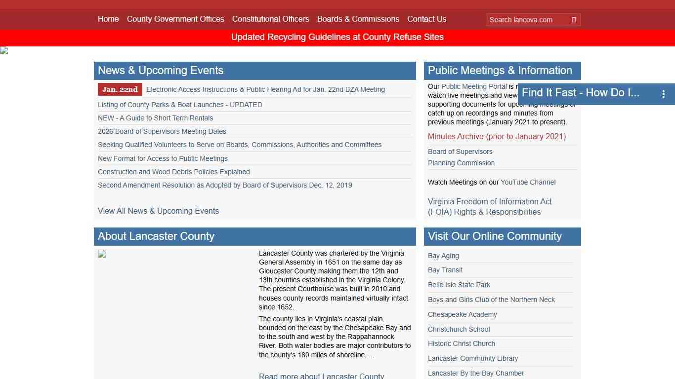 Lancaster County, Virginia